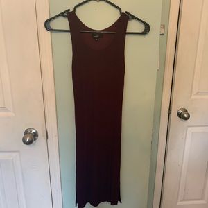 Burgundy Dress